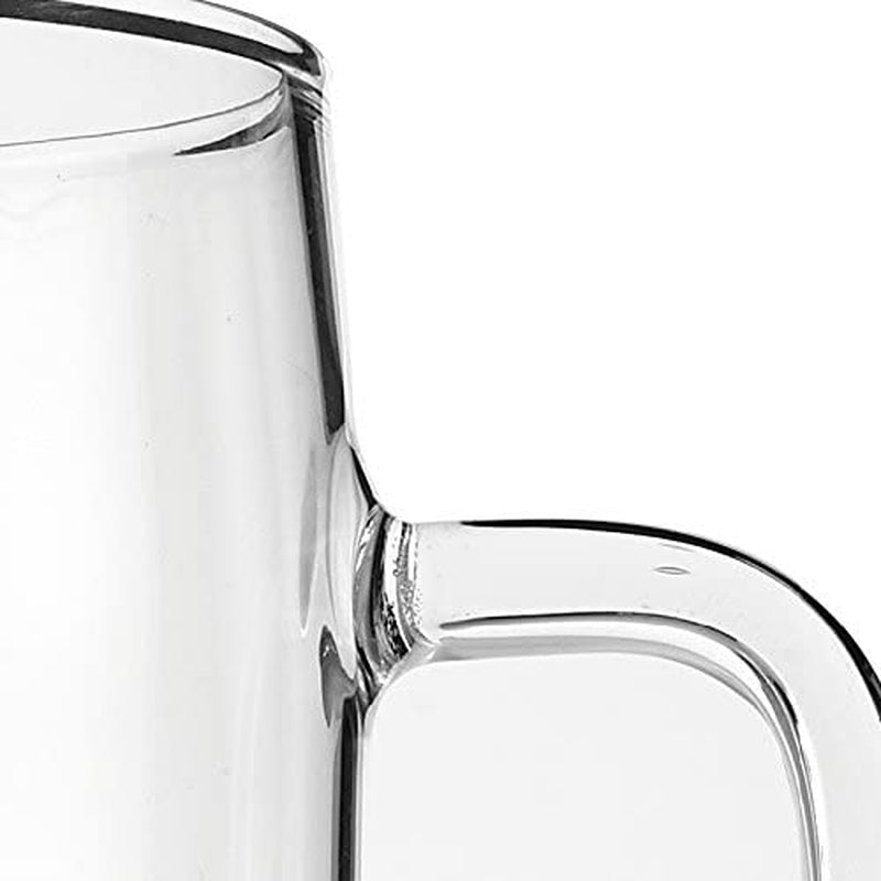 60 Oz Glass Pitcher with Lid, Hot/Cold Water Carafe