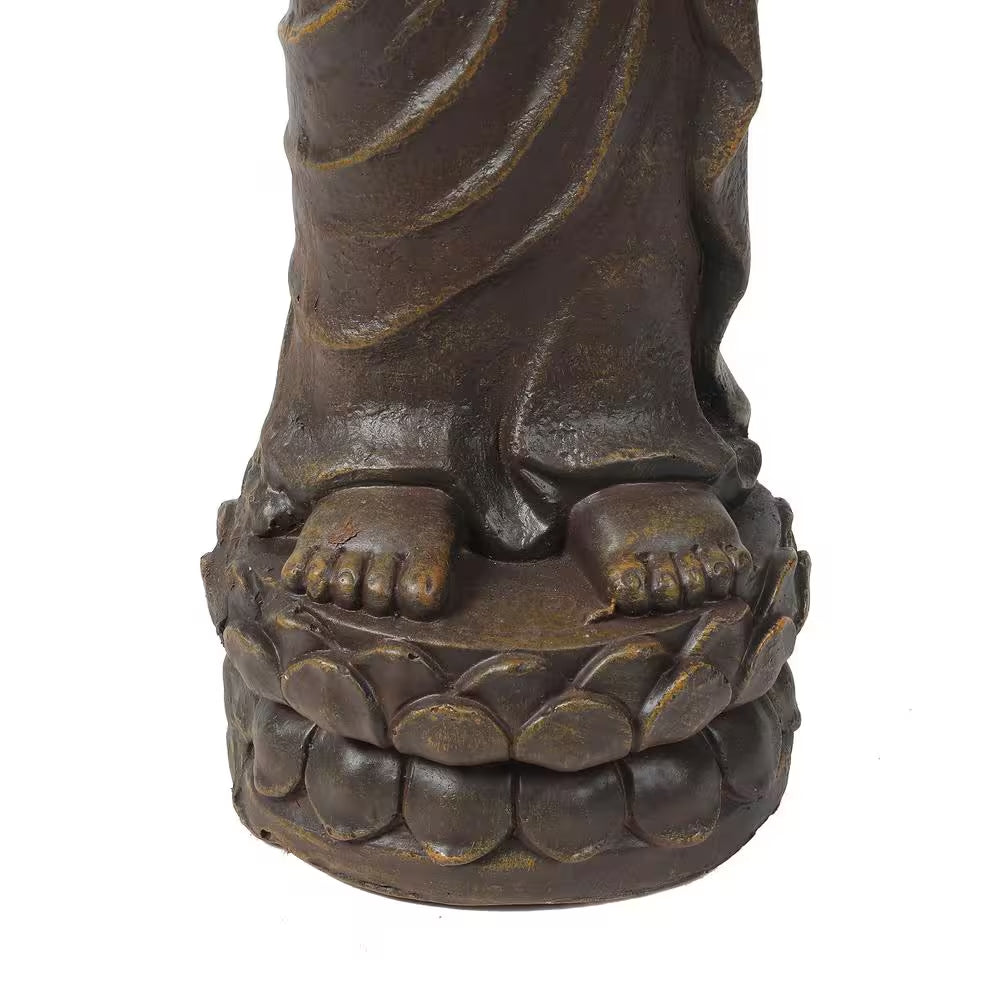 Standing Buddha Statue Zen Garden