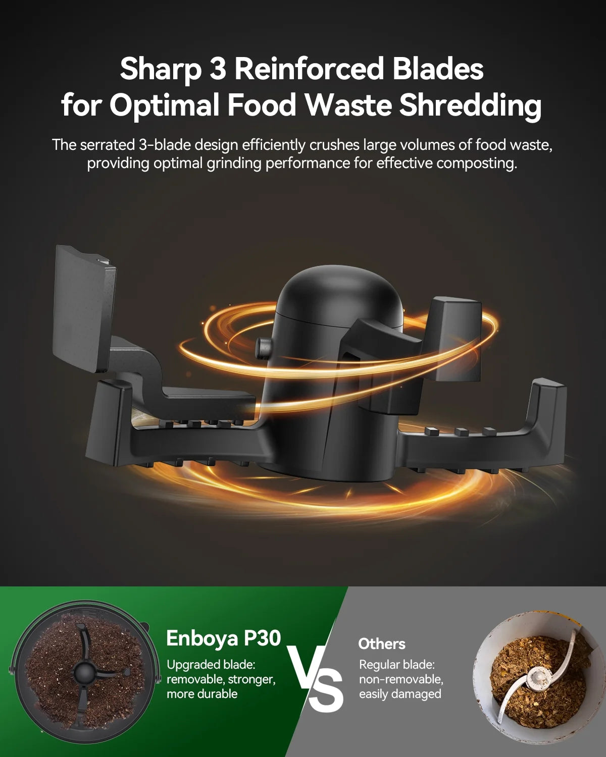 Smart Electric Compost for Kitchen 4.2L