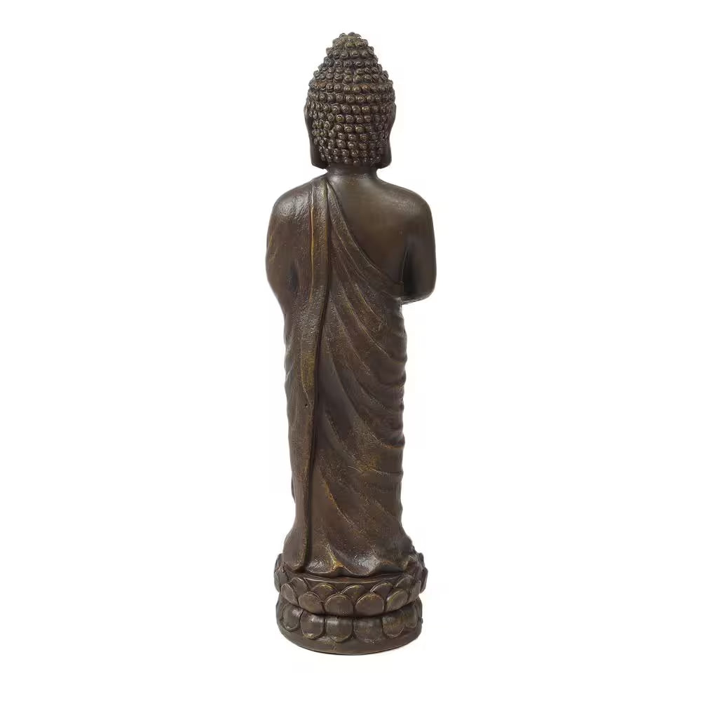 Standing Buddha Statue Zen Garden