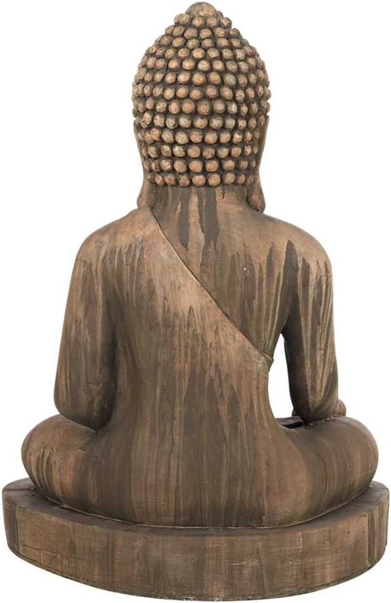 Sitting Buddha Statue Zen Garden