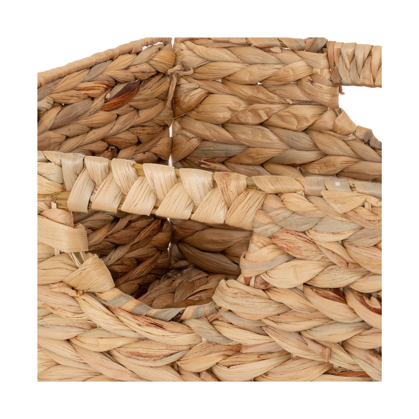 Handwoven Basket Water Hyacinth 2 PC