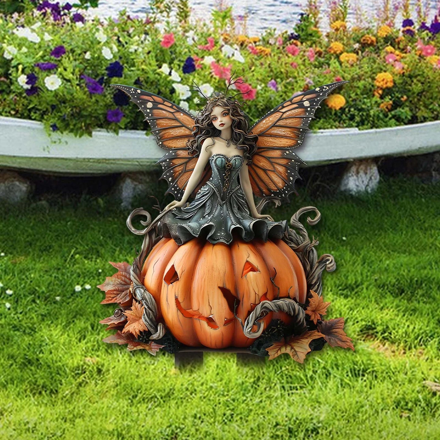 Halloween Garden Acrylic Stake Decorations