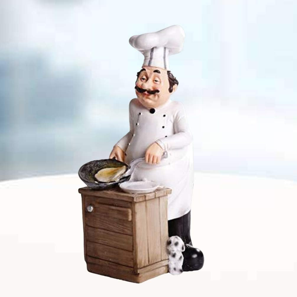 Chef Figurines Chef Statue for Kitchen