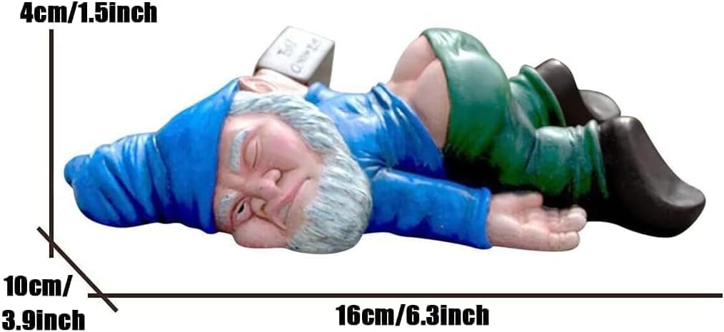Funny Drunk Garden Gnome Creative