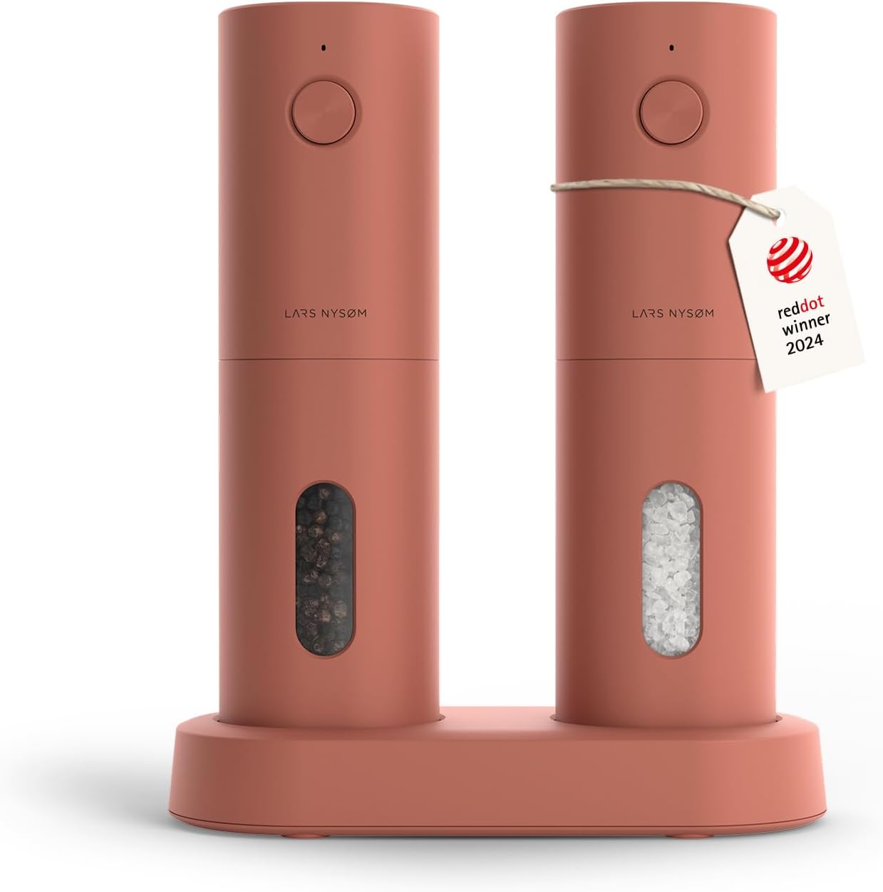 Rechargeable Salt and Pepper Grinder Set