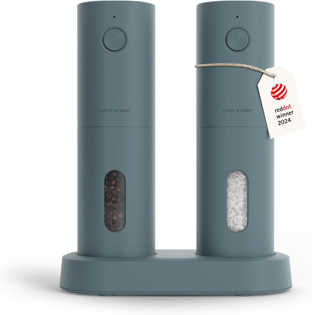 Rechargeable Salt and Pepper Grinder Set