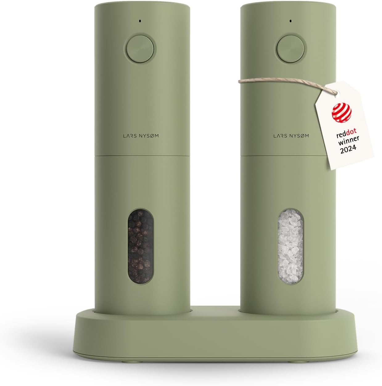 Rechargeable Salt and Pepper Grinder Set