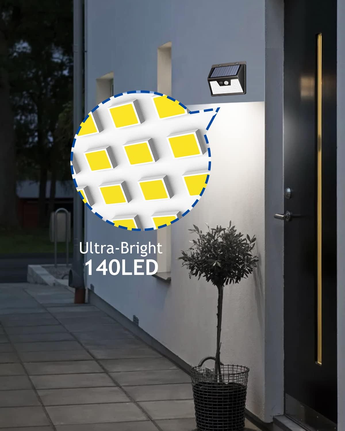 Motion Sensor Solar Lights