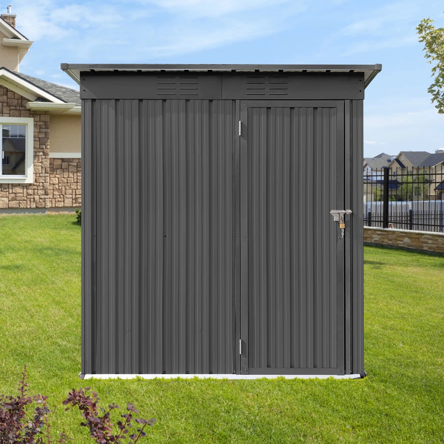 All Weather Outdoor Garden Tool Storage Shed