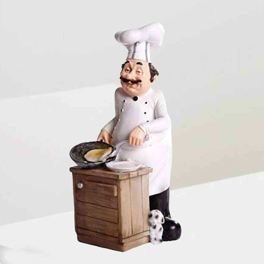 Chef Figurines Chef Statue for Kitchen