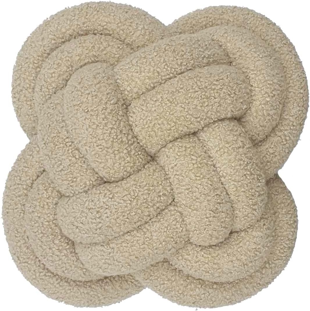 Decorative Cozy Knot Throw Pillow
