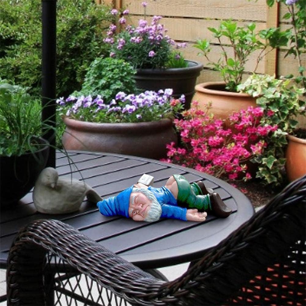 Funny Drunk Garden Gnome Creative