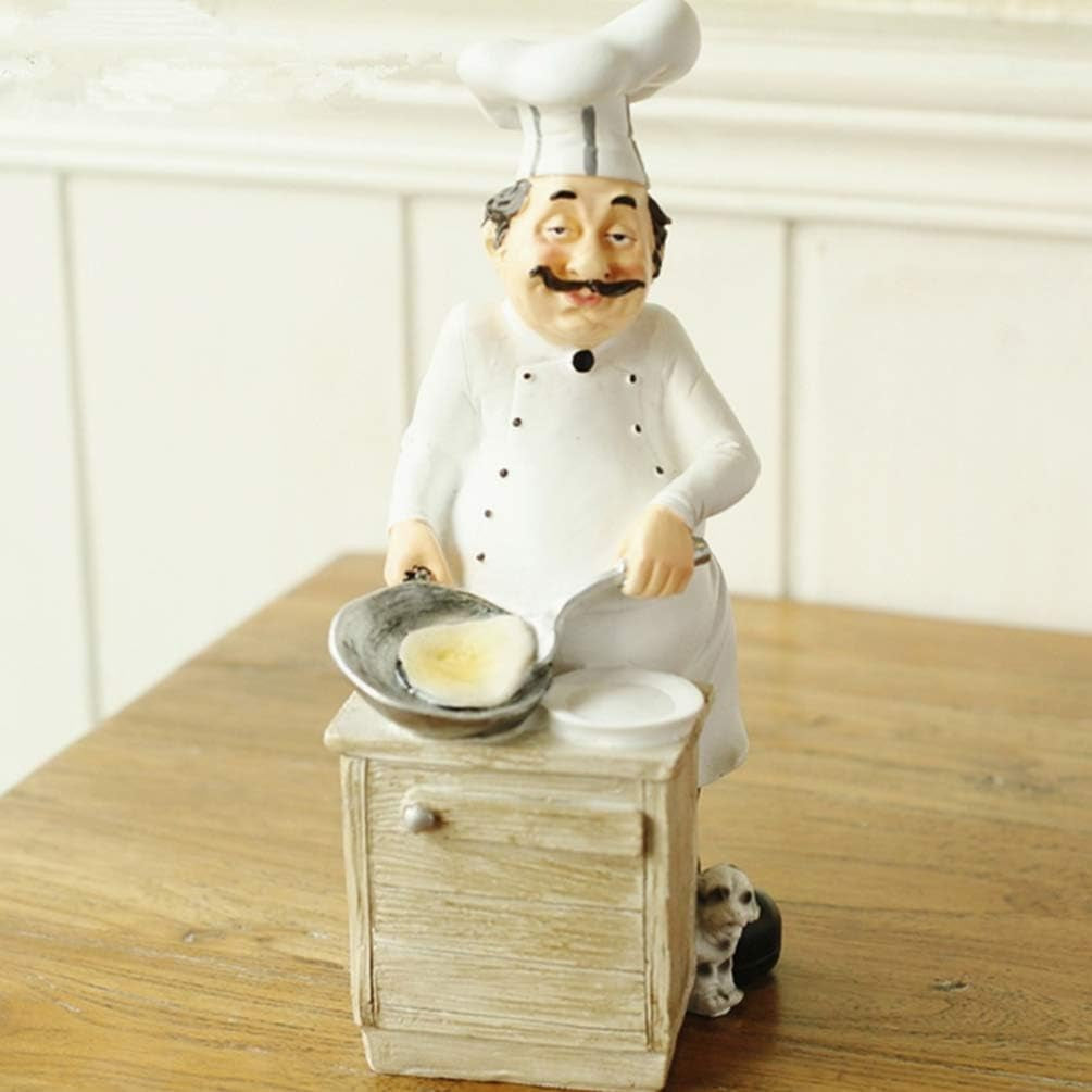 Chef Figurines Chef Statue for Kitchen