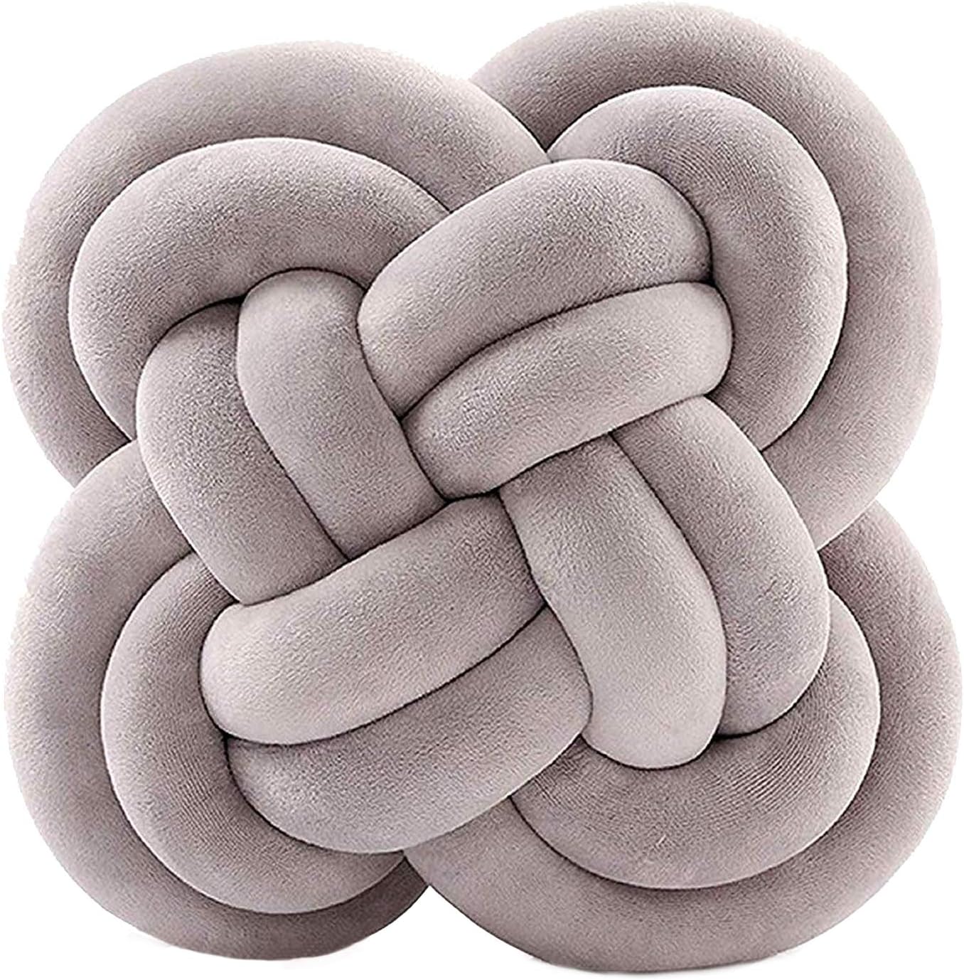 Decorative Cozy Knot Throw Pillow