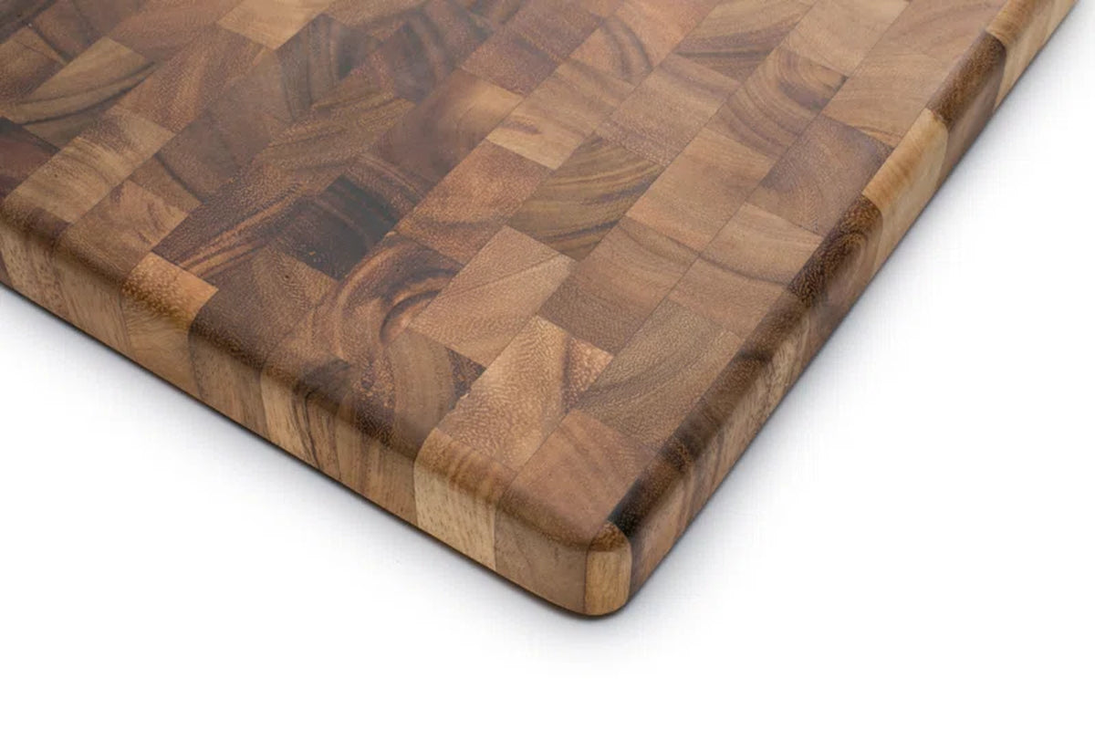 Acacia Wood Square End Grain Chef'S Board