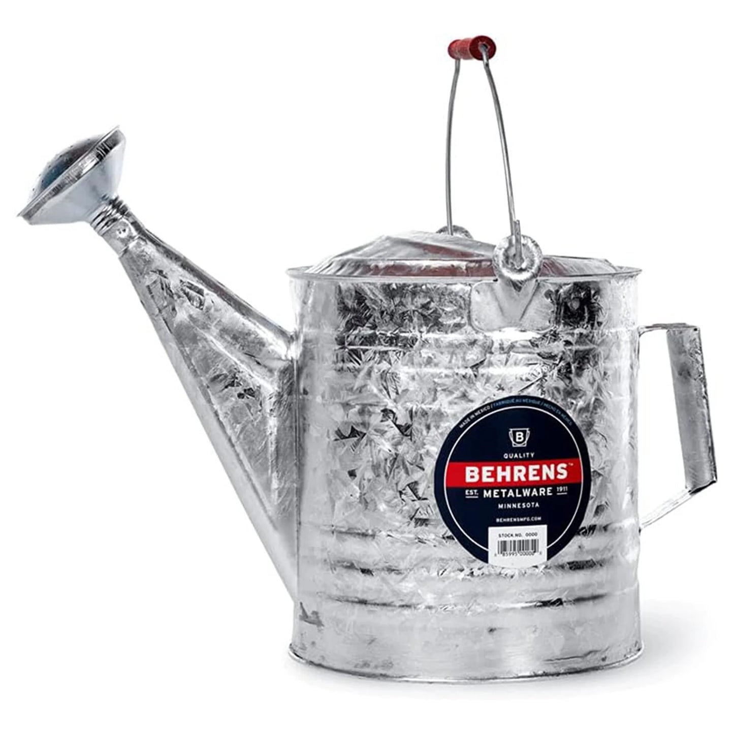 Behrens 2.5 Gallon Weatherproof Hot Dipped Steel Watering Can with Handles
