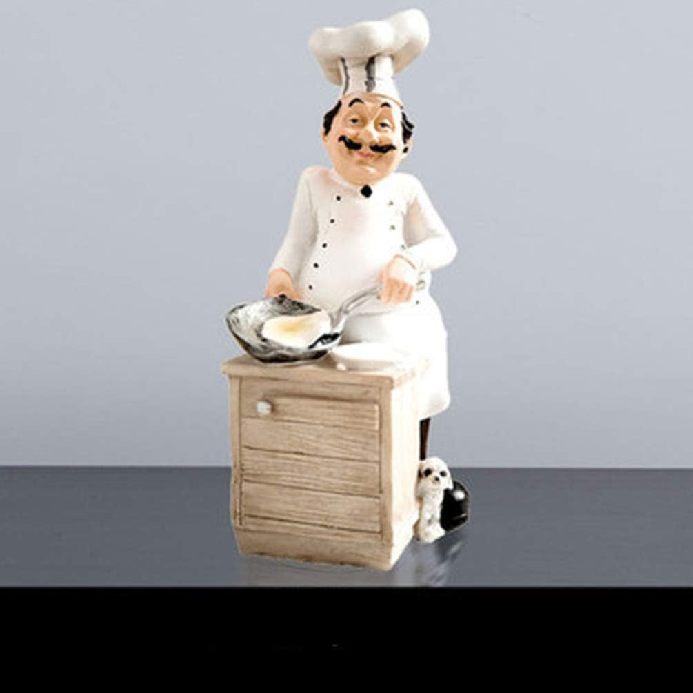 Chef Figurines Chef Statue for Kitchen
