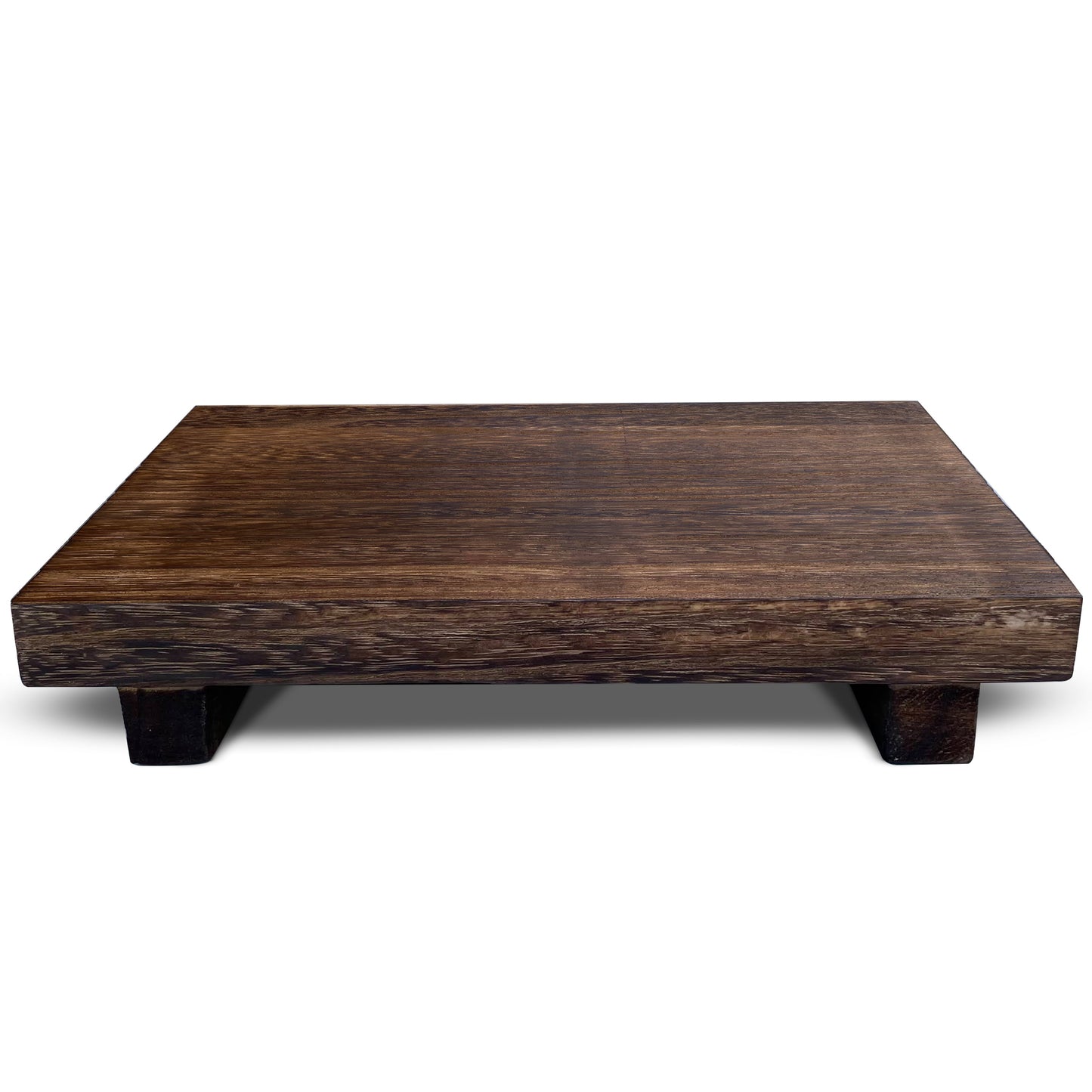 Rustic Tray Pedestal Stand
