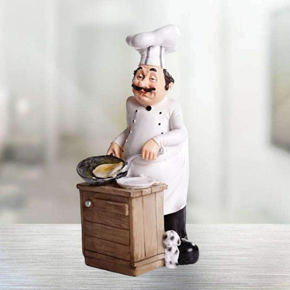 Chef Figurines Chef Statue for Kitchen
