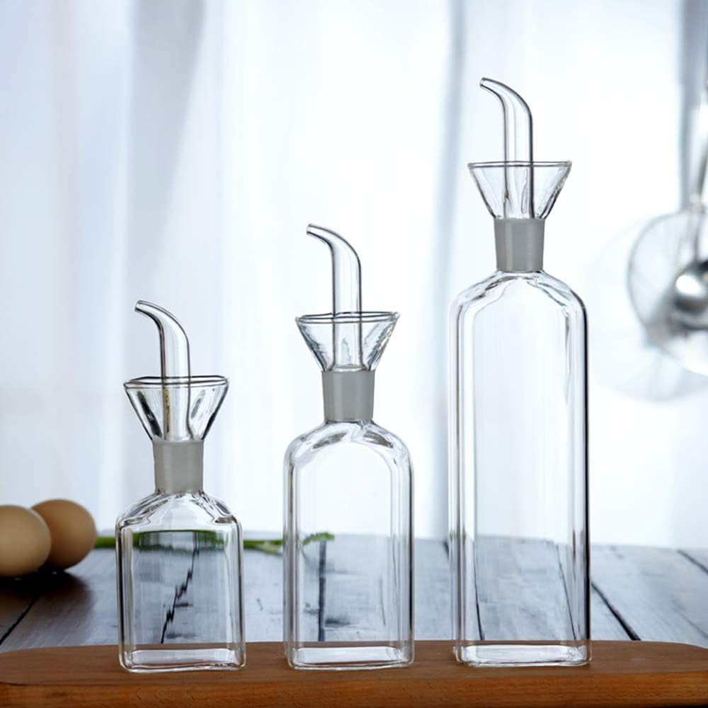 Oil/Vinegar Glass Dispenser Bottle