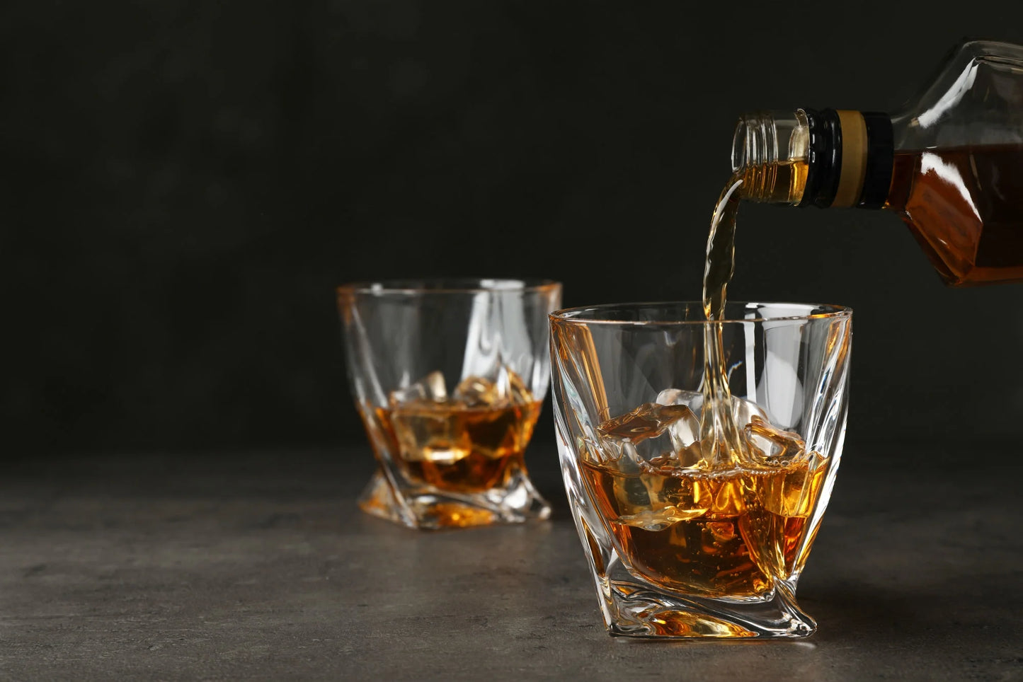 Set of 6 Twist Whiskey Glass
