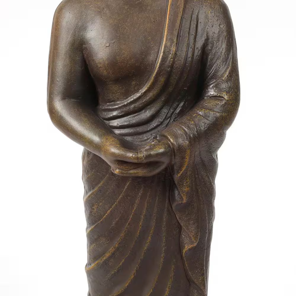 Standing Buddha Statue Zen Garden