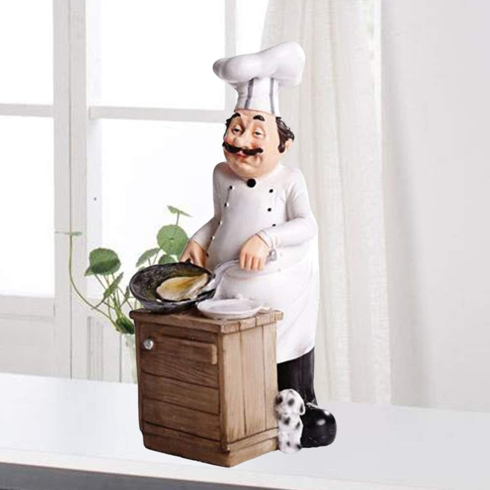 Chef Figurines Chef Statue for Kitchen