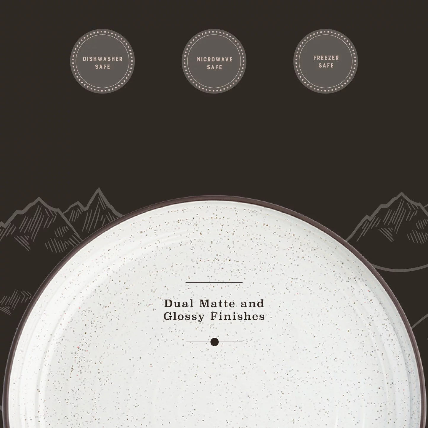 12-Piece Ceramic Dinnerware Set