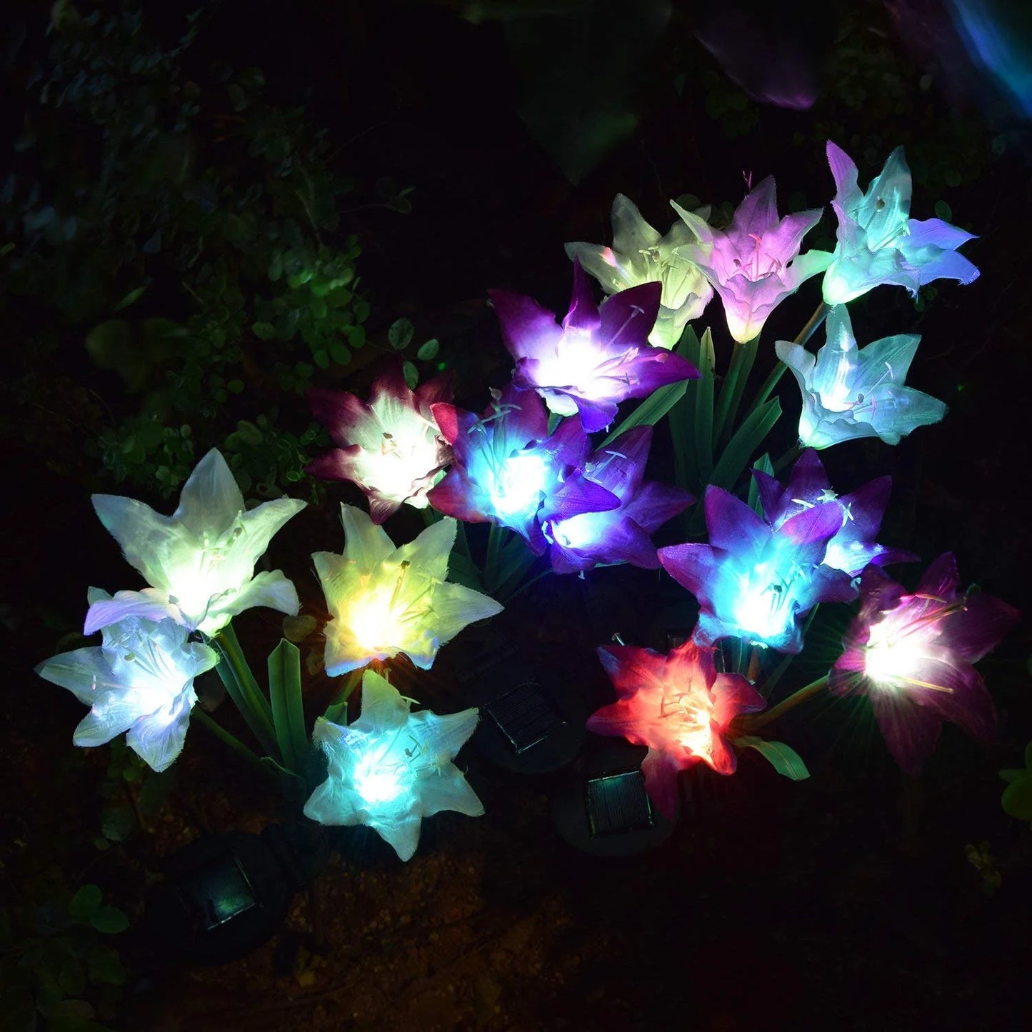 Garden Flower LED Stake Light 2PC