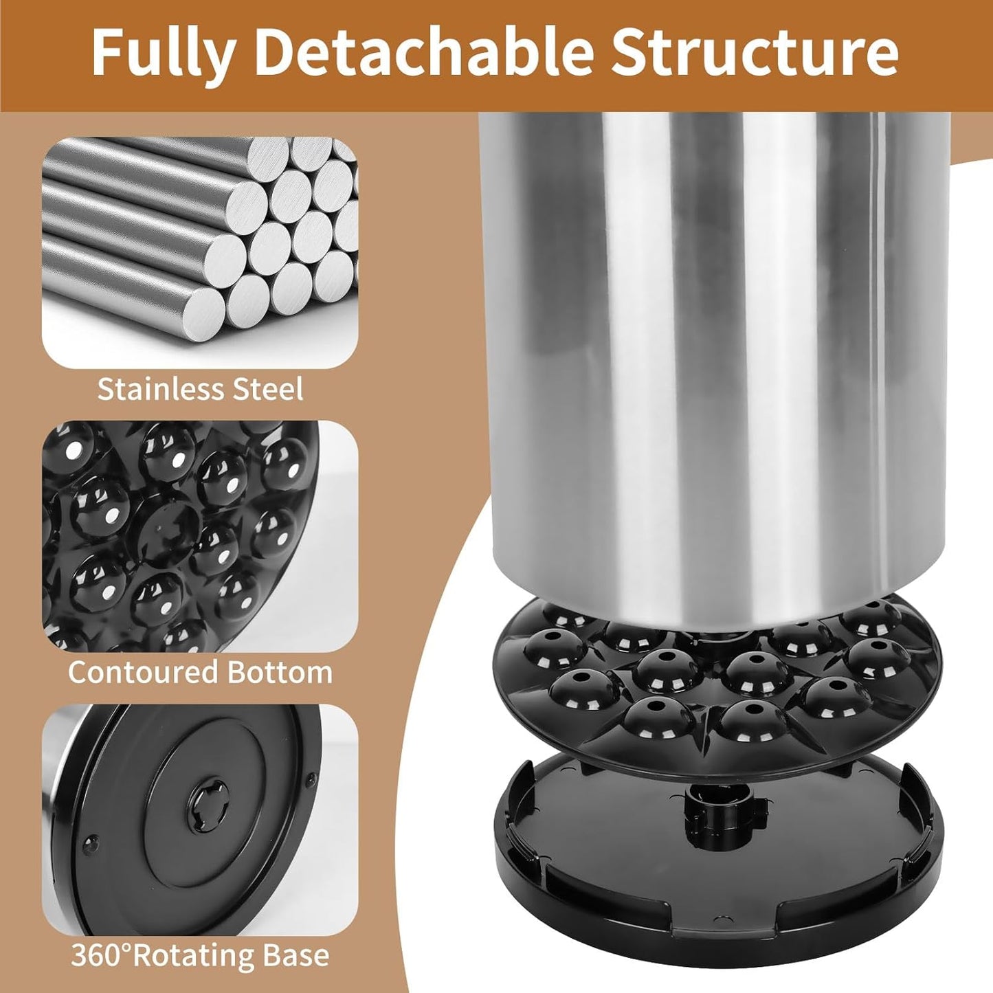 Rotating Kitchen Utensil Holder