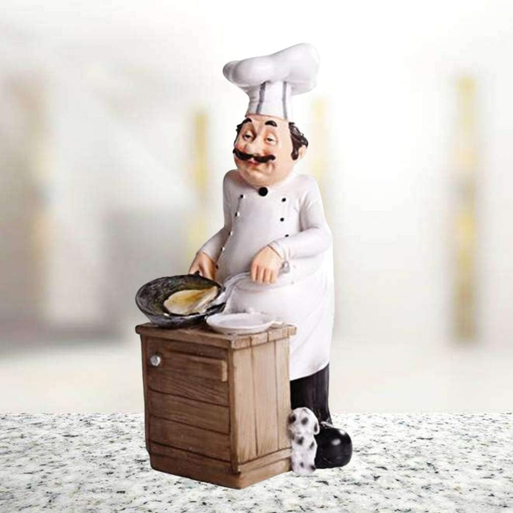 Chef Figurines Chef Statue for Kitchen