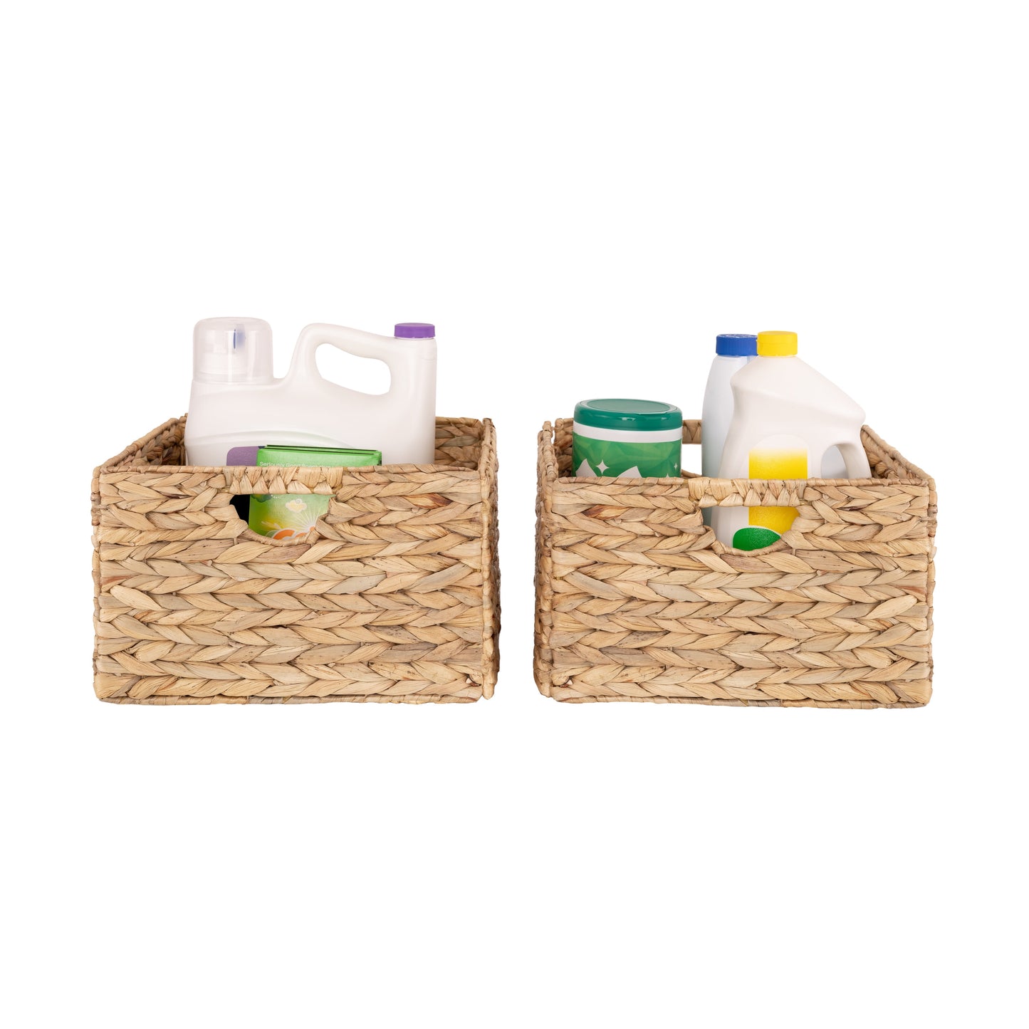 Handwoven Basket Water Hyacinth 2 PC