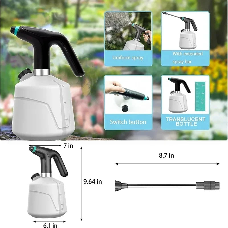 Electric Plant Spray Bottle Automatic Watering 2L