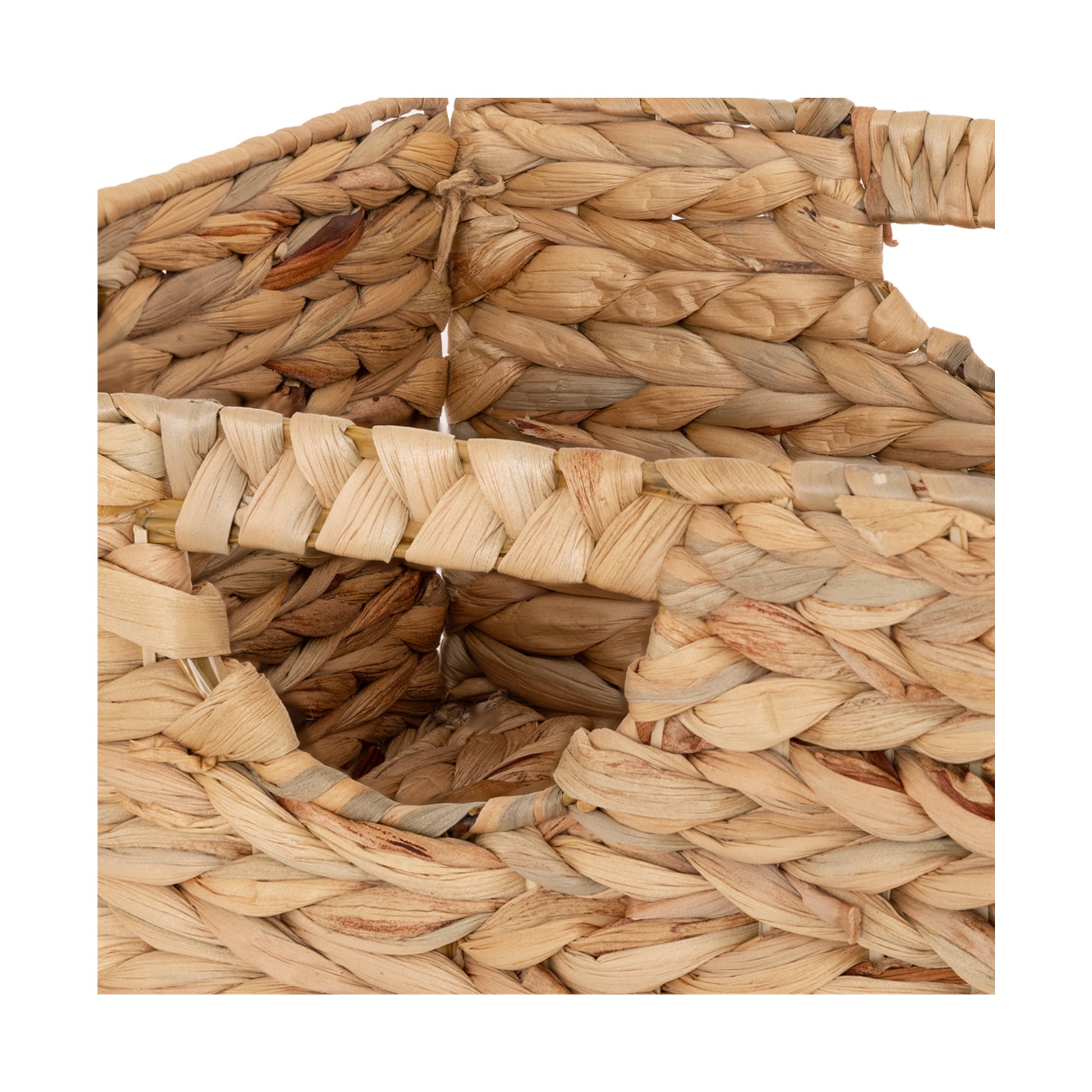 Handwoven Basket Water Hyacinth 2 PC