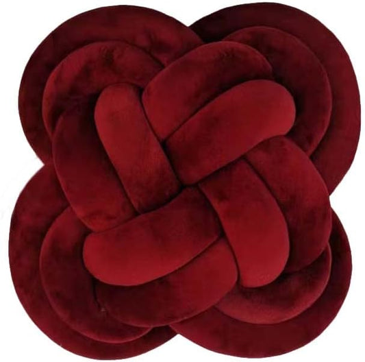Decorative Cozy Knot Throw Pillow 