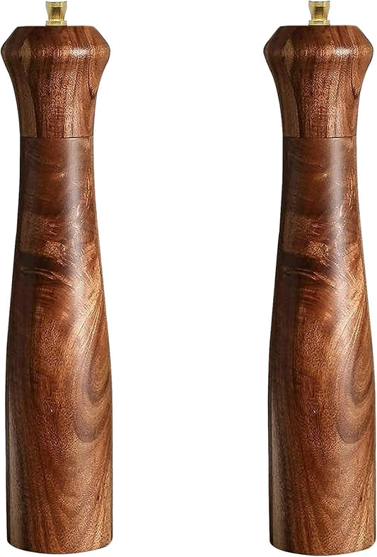 Manuel Wooden Salt and Pepper Grinder Set
