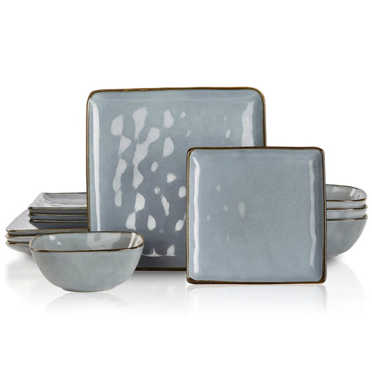 12 Piece Stoneware Set - Service for 4