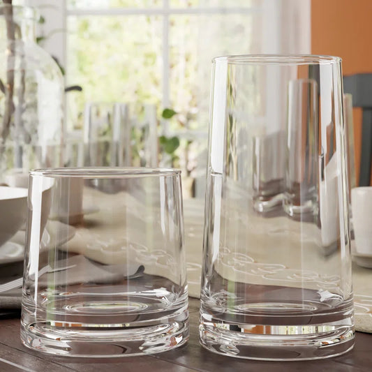 Cabos 16-Piece Tumbler and Rocks Glass Set