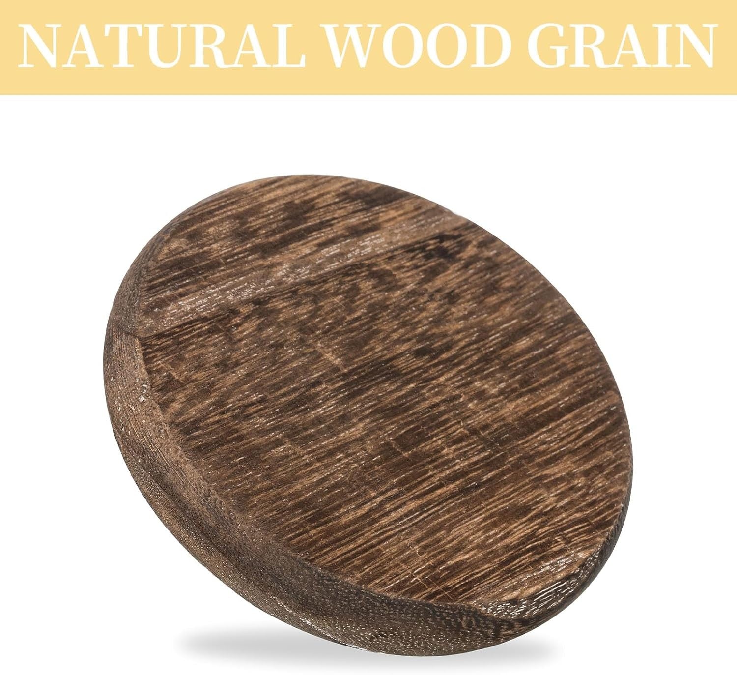 Wood Candle Holder 2 Pack
