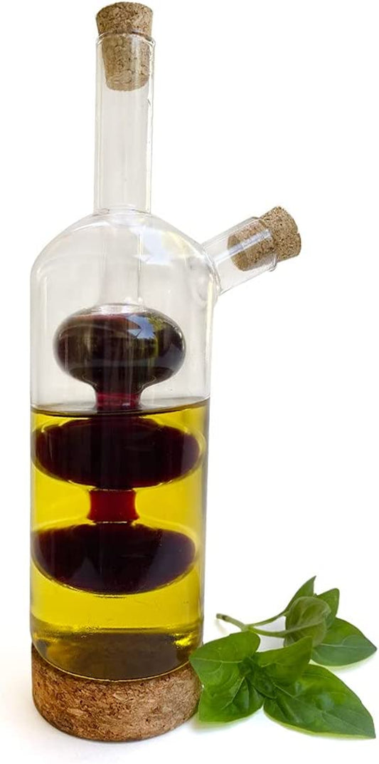 Olive Oil/Vinegar Glass Dispenser