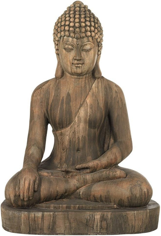 Sitting Buddha Statue Zen Garden